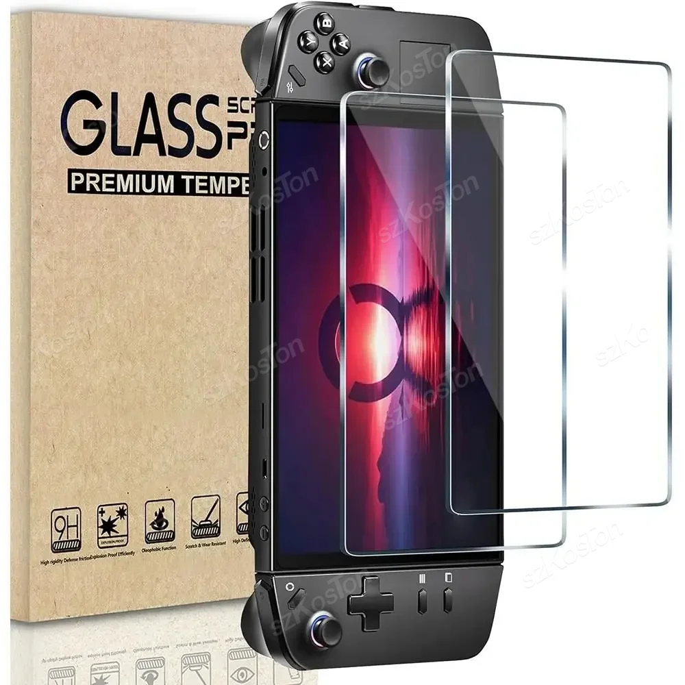 Ultra HD Tempered Glass Screen Protector 2-Pack for Gaming Consoles - 9H Hardness