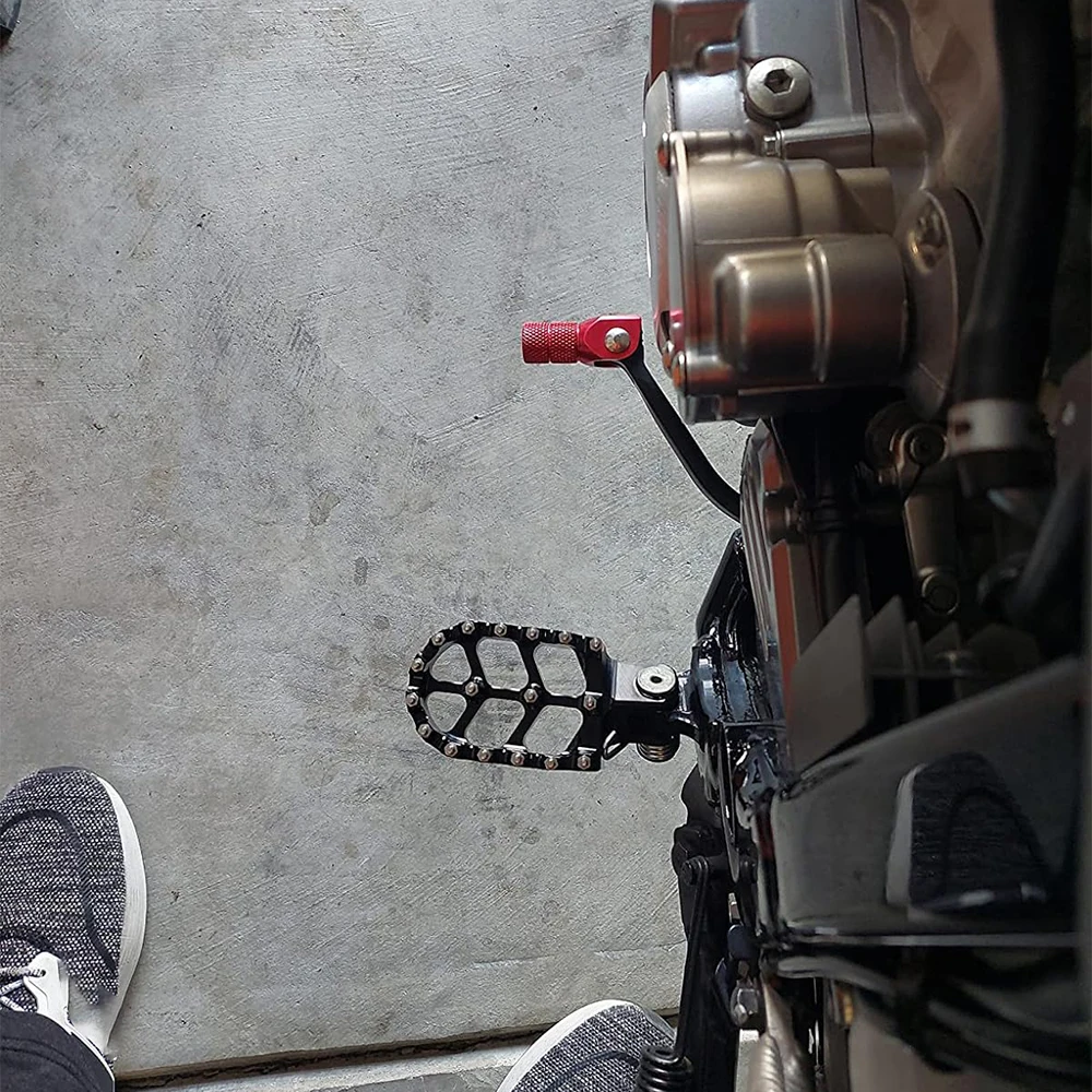 Foot Peg Footrest SUZUKI DRZ400 DR-Z400E DR-Z400S DRZ400SM RM125 RM250 RM250Z RMX250 Motocycle Accessories motorcycle accessories motorcycle foot pedals motorcycle footrests