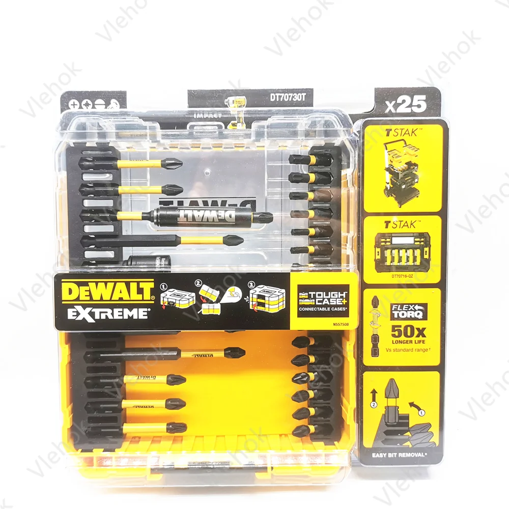 Dewalt DT70730T-QZ Coffret TOUGHCASE 25 Pièces -…