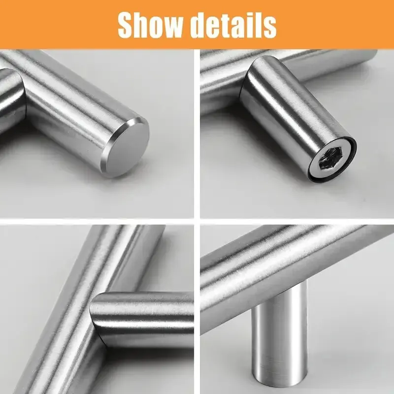 Metal Door Handles Aluminum Alloy Cabinets Drawers Wardrobe Doors Hardware Furniture Handles door handles cabinet handles