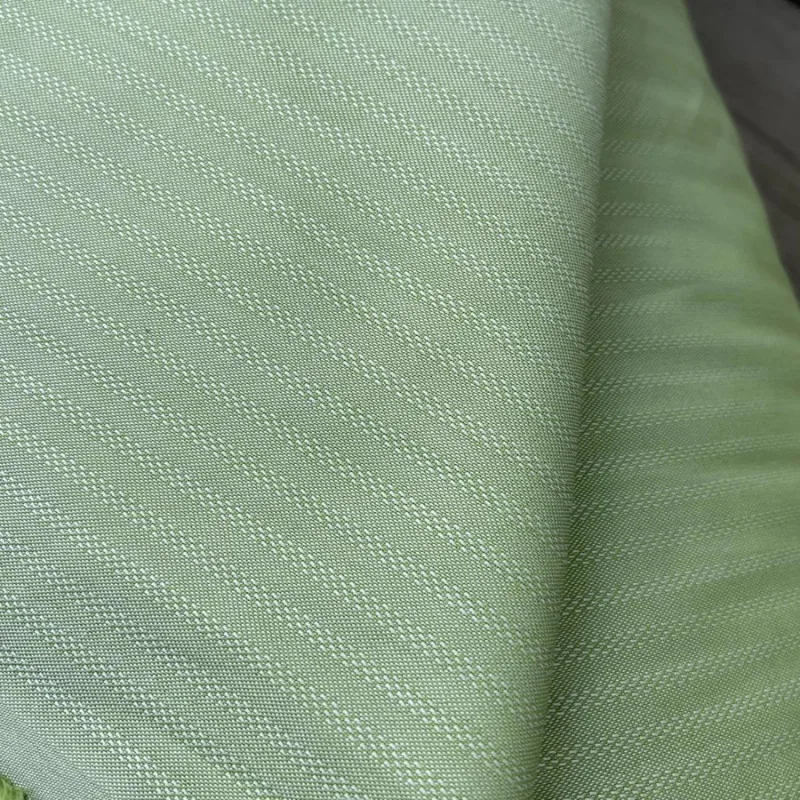 Spring Sprouts Green Cotton Italian High-end Pure Cotton Spring and Summer Fabric Shirt Skirt