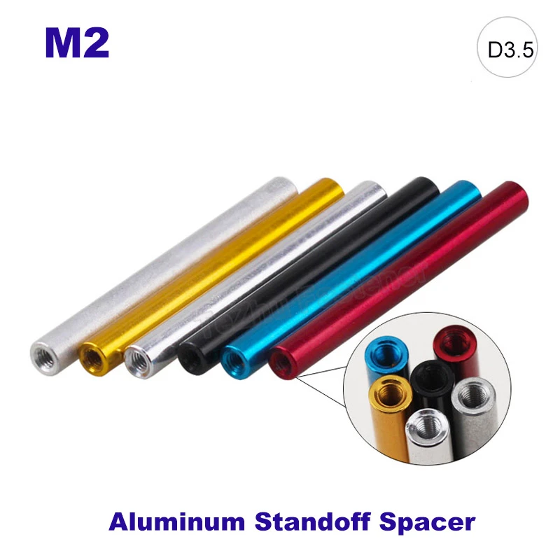 M2 M2.5 M3 M4 Black Hex Nylon Standoff Spacer Standoffs Nuts Screws