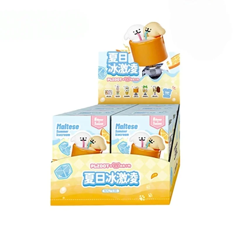 Pre Sale 30 Days Maltese Summer icecream Series Blind Box Mystery