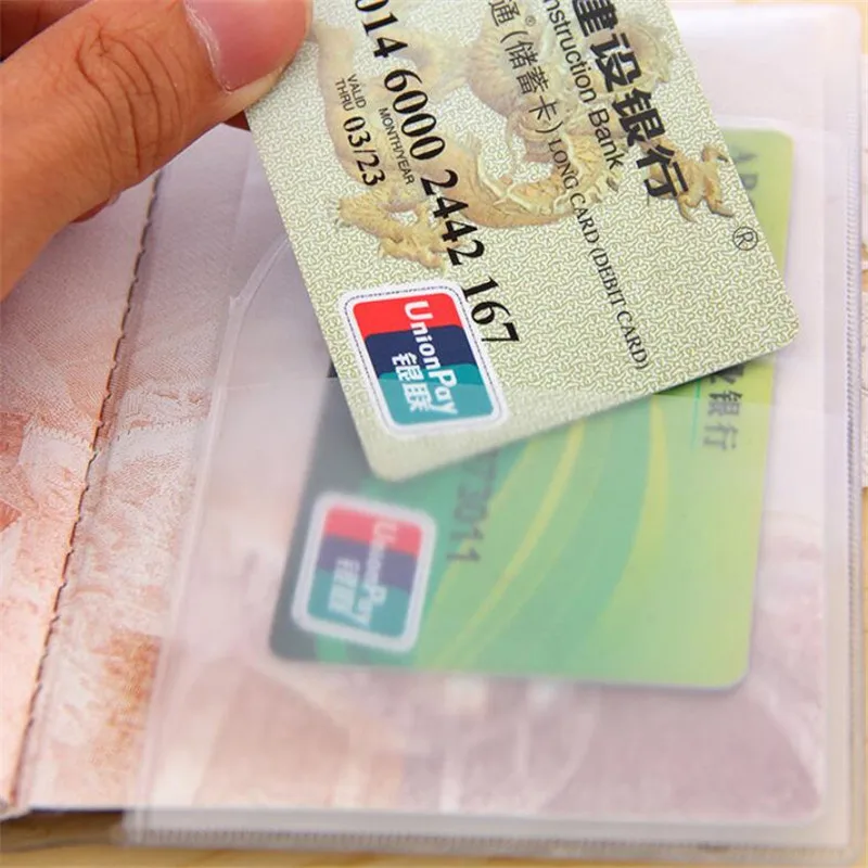 Passport Holder Cover Wallet Card Holders PVC Case Pouch,Wallet Card Holder,Credit Card Holder,Card Holder,Card Wallet,Id Card Case,Business Card Holder,Id Card Holder,Passport Holder,Document Card Wallet,Wallet Card Bag