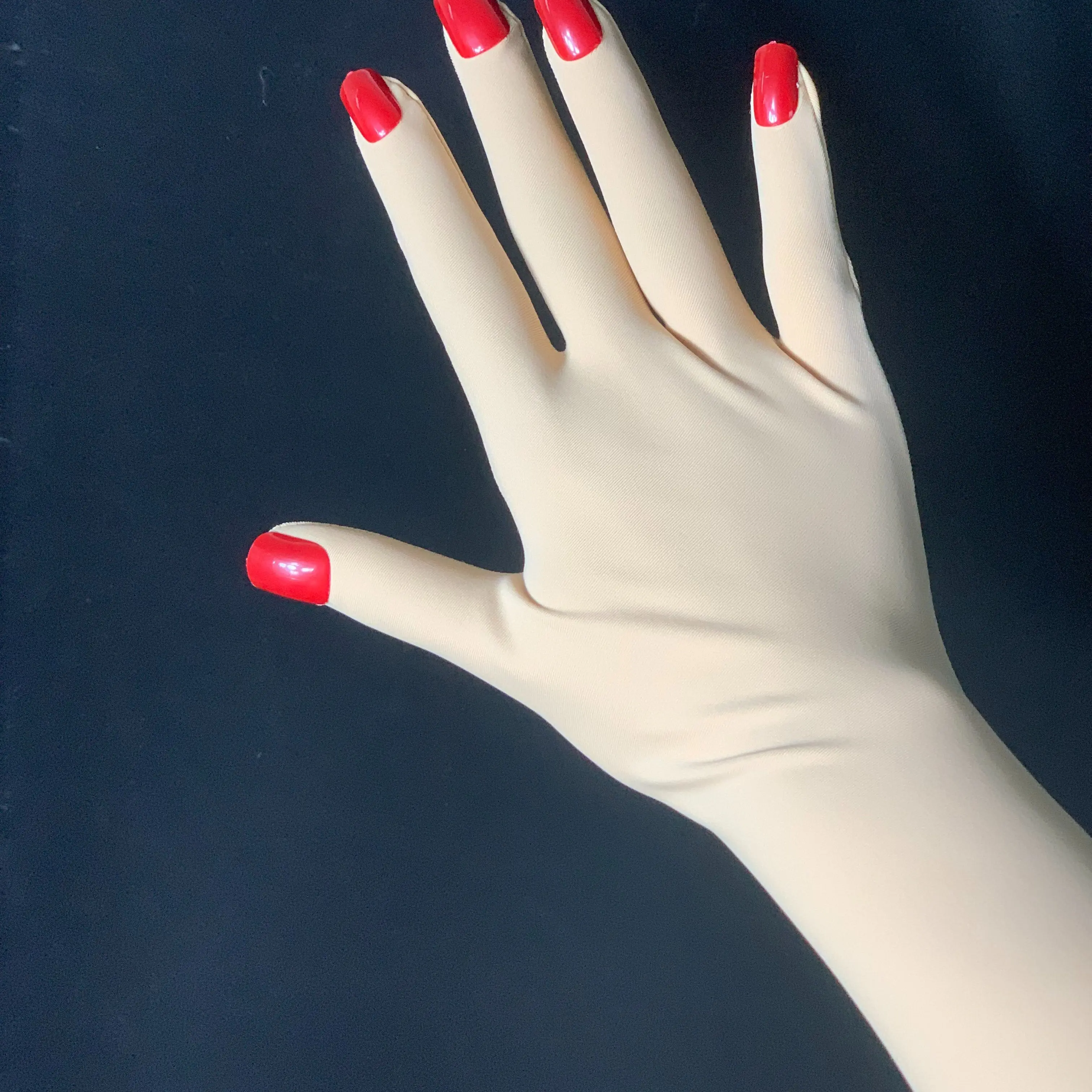 crossdress Cosplay female and male flesh/pink flesh kigurumi zentai skin long gloves with nails service cosplay costumes cosplay gloves kigurumi pajamas