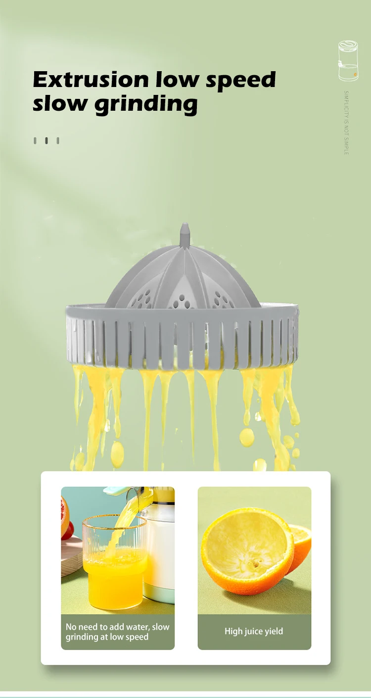 45W Mini Portable Electric Juicer Juicer Machine USB Rechargeable Multifunction Home Juicer 12 45W Mini Portable Electric Juicer Juicer Machine USB Rechargeable Multifunction Home Juicer -Small Appliances Store