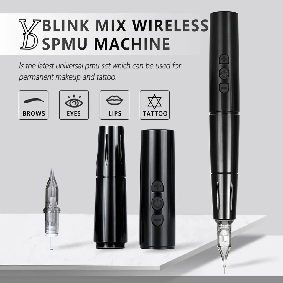 眉毛タトゥーマシン永久化粧機ペンプロの化粧機 ワイヤレス眉毛