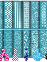  Reusable Silk Screen Stencils for Polymer Clay Flowers Leaves European Relief Geometric Silkscreen Printing for Jewelry Earrings 