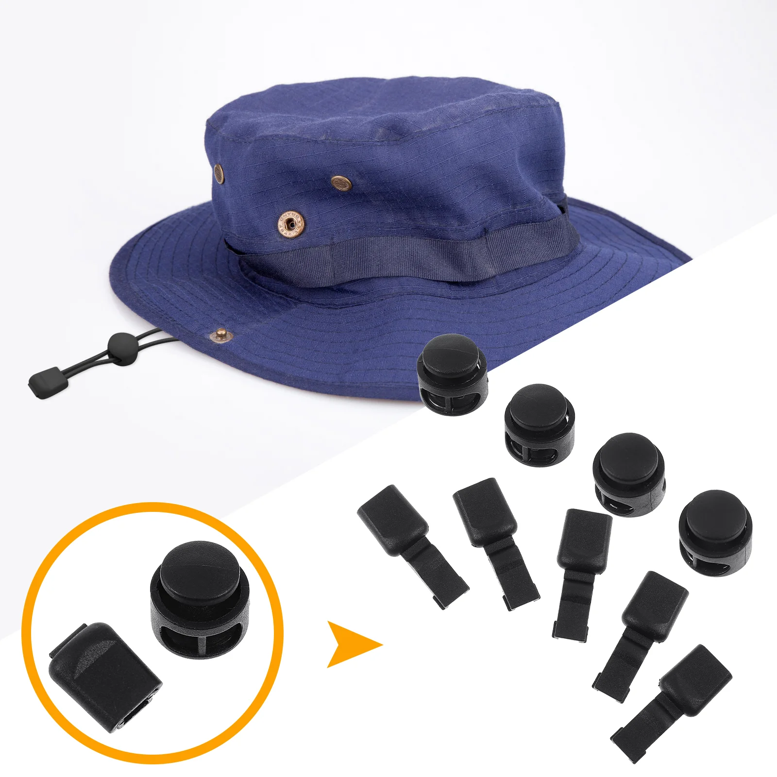 Рисунок 5 - 1 комплект пружинных застежек для шнурков