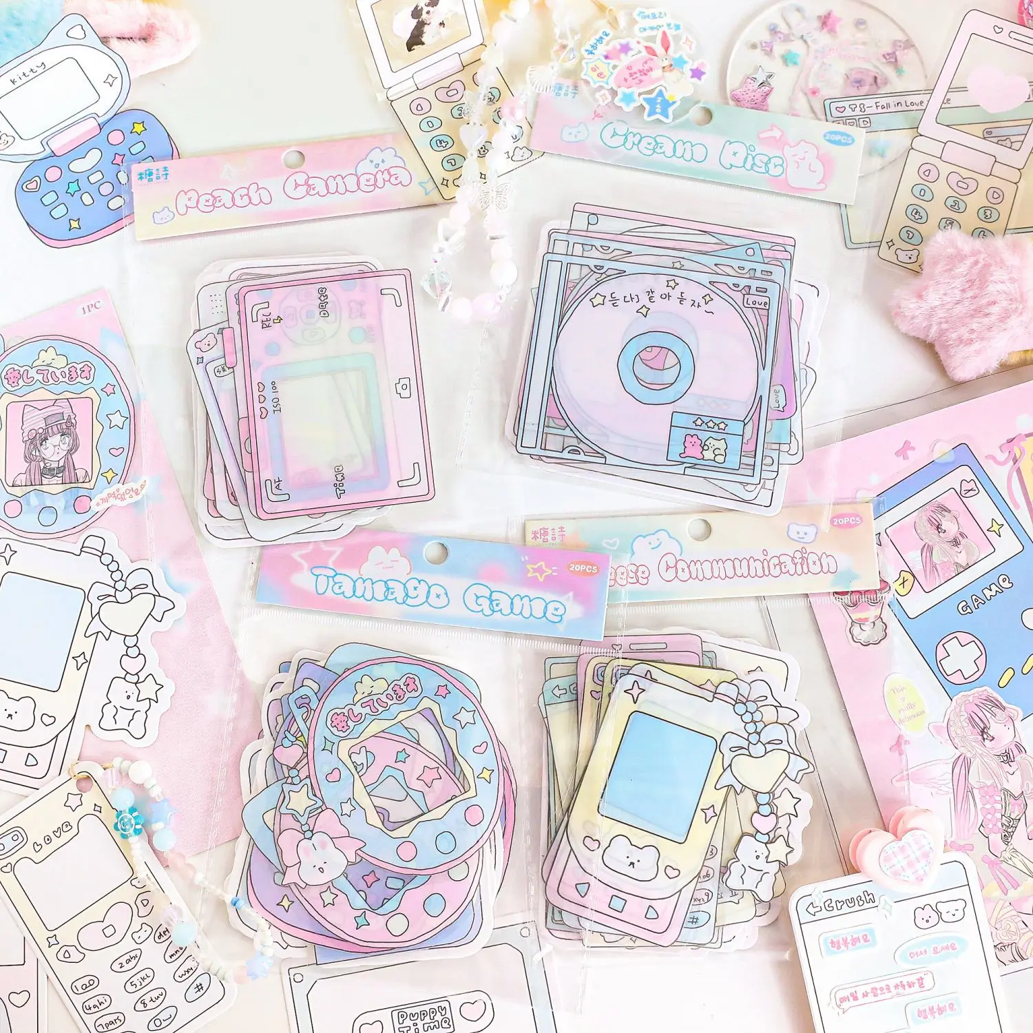 20pcs/1lot Kawaii Scrapbook Stickers Heartwarming Delivery Scrapbooking  Supplies Planner Decorative Craft Stationery Sticker - AliExpress