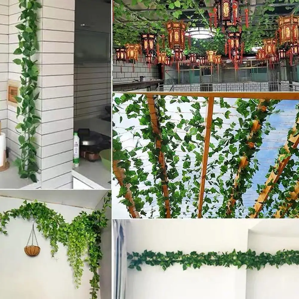 12 Pack Fake Vines Room Decor Artificial Plants Artificial Garland