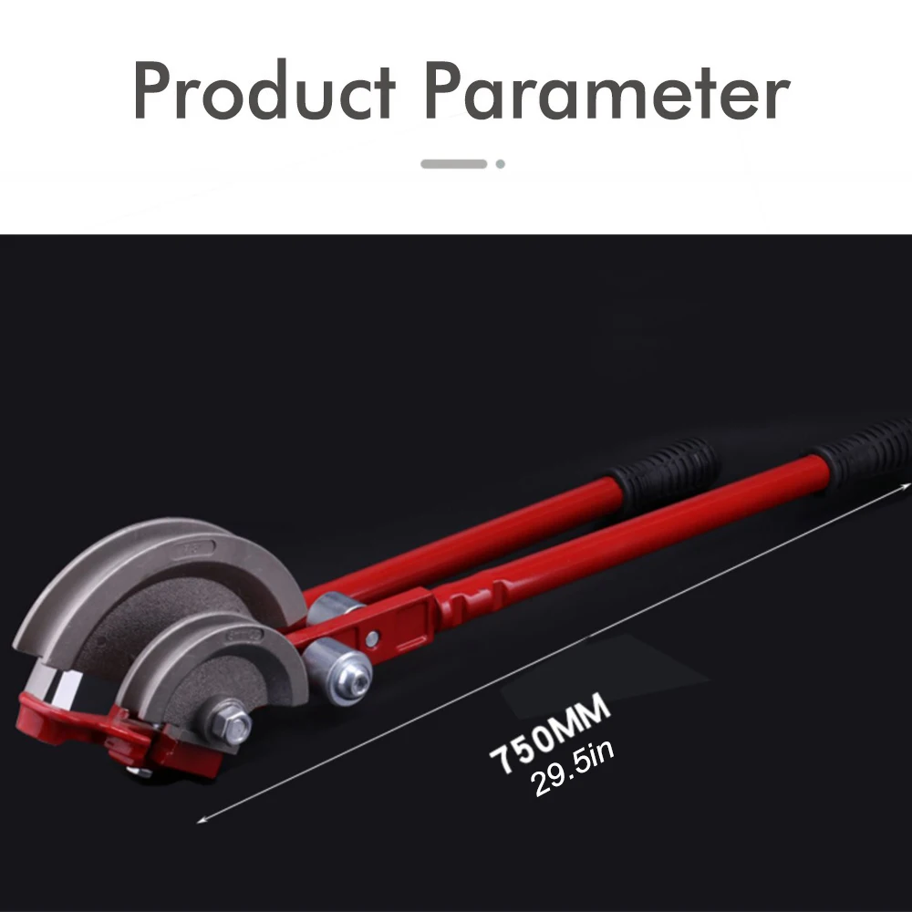 15 + 22mm O.D Tubing Benders Double-Grooue for Home Improvement Tap Water Copper Pipe Hard Pipe 180 Degree Heavy Duty Bender
