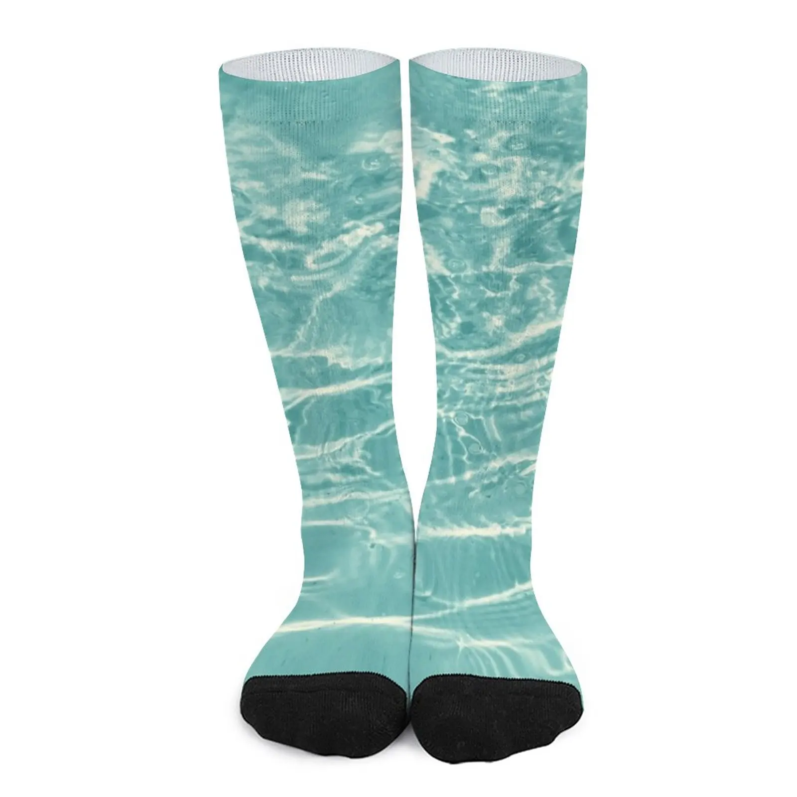 

Turquoise Ocean Dream #1 #water #decor #art Socks Golf socks gift for men Antiskid soccer socks hiphop