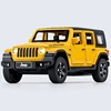 1:32 Jeeps Wrangler Rubicon Alloy Car Model Diecasts Metal Off-road Vehicles Car Model Simulation Sound and Light Kids Toys Gift 6