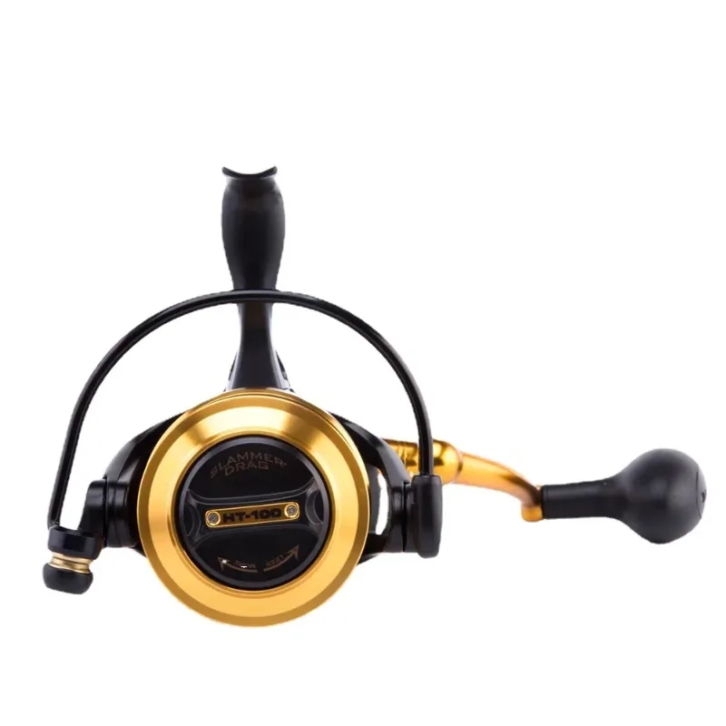 

Длинная алюминиевая шпуля PENN SPINFISHER V с ЧПУ, ручка для электроинструмента, спиннинг басов