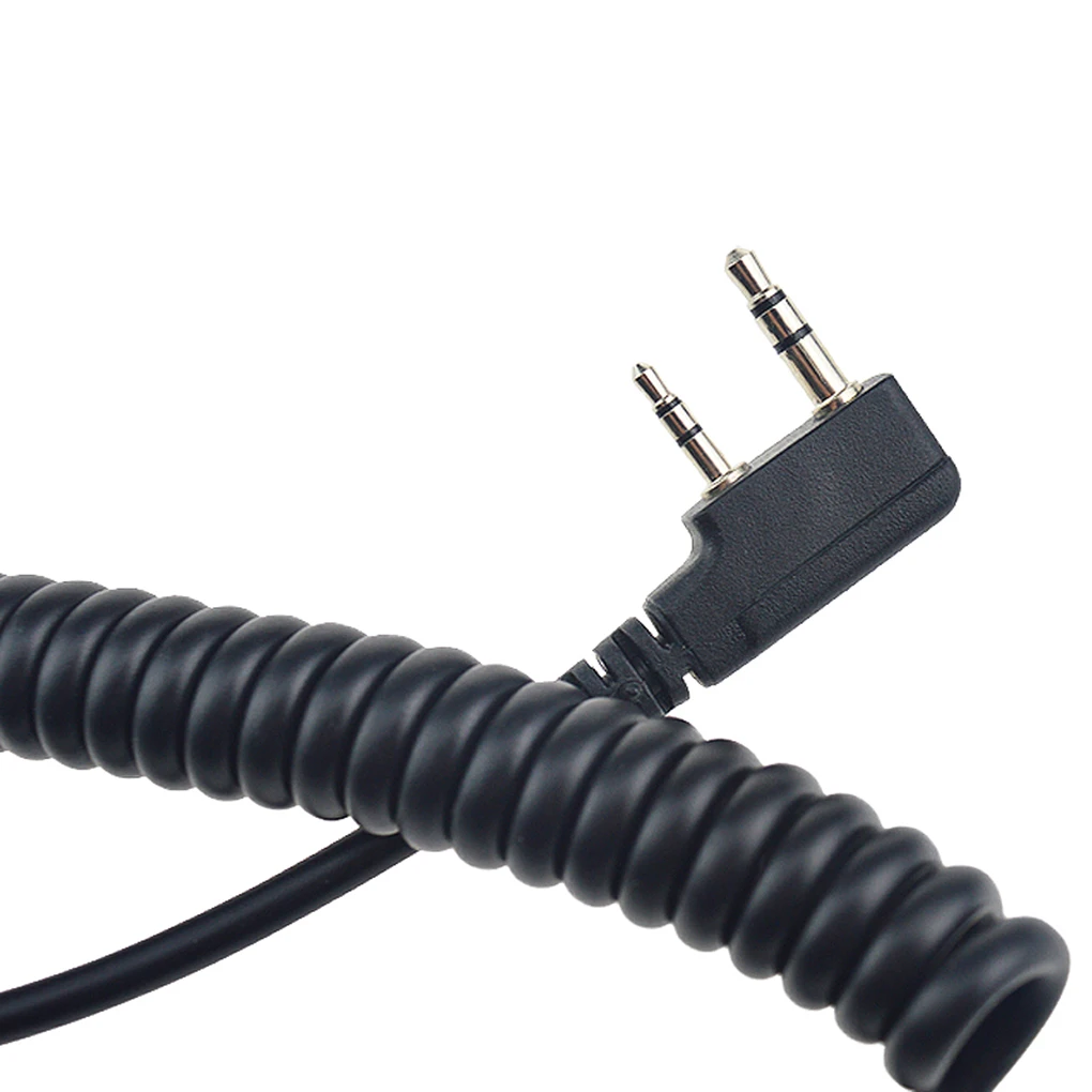 

Walkie-talkie Clip-on Microphone Plastic Mic Portable Two-way Radio