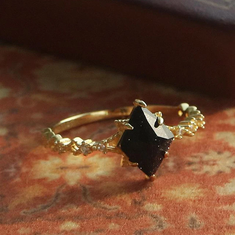 Adjustable Starry Night Ring Set