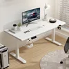 Height Adjustable Electric Standing Desk Sitting Desk Motion Desk For Home Office Protection Ergonomic Cervix Lower Spine 1