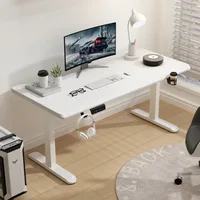 Height Adjustable Electric Standing Desk Sitting Desk Motion Desk For Home Office Protection Ergonomic Cervix Lower Spine 1