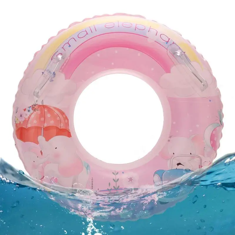 

Ring Swimming Float Swim Pool Aid Mini Inflatable Toy Pool Floats Cartoon Animal Buoy Tube Pool Floaties