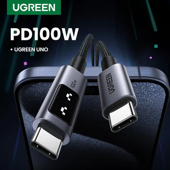 UGREEN UNO PD100W Fast Charge USB C Cable for iPhone 16 15 Type C to Type C Data Cord for Samsung Xiaomi Fast Chaging Cables 1