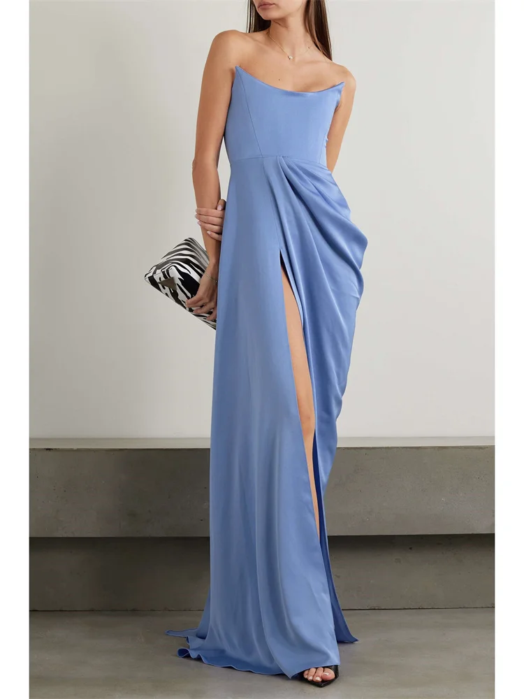 open lace back dress Ava Presley Chiffon Ruffle Mermaid Prom Dress 40144 main image 0