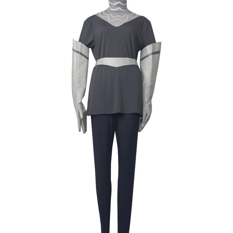 Hazbin Lute Wig Perücke Halo Angel Cosplay Kostüm Shoes Hotel Fight Boots Carnaval Silver Color Anime Cosplay Prop 15