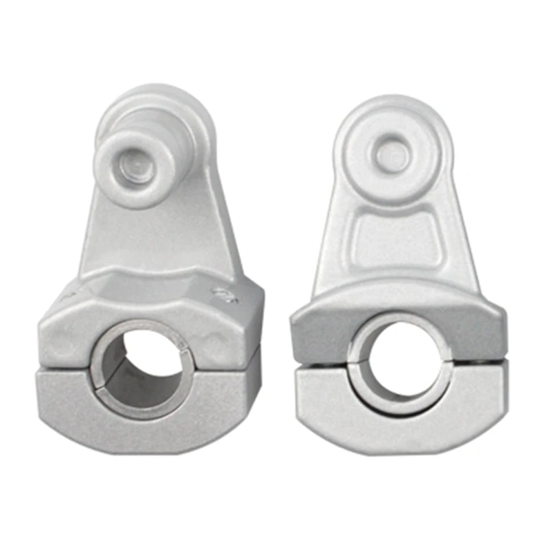 22-28mm 핸들 바 핸들 팻 바 라이저 마운트 클램프 어댑터 범용 오토바이 구덩이 먼지 자전거 수정 클램프