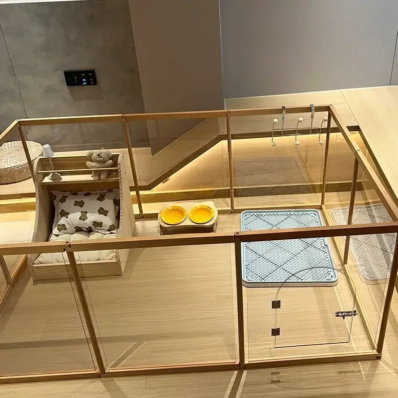 قفص كلب بقلم الحيوانات الأليفة فيلا داخلية للكلاب...