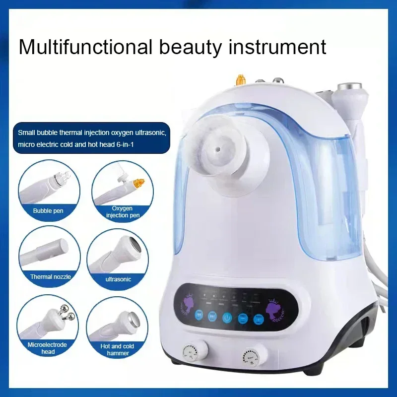

Small Bubble With Spray Facial Beauty Apparatus Facial Moisturizing 6-in-1 Hydrogen and Oxygen Deep Cleansing Skin