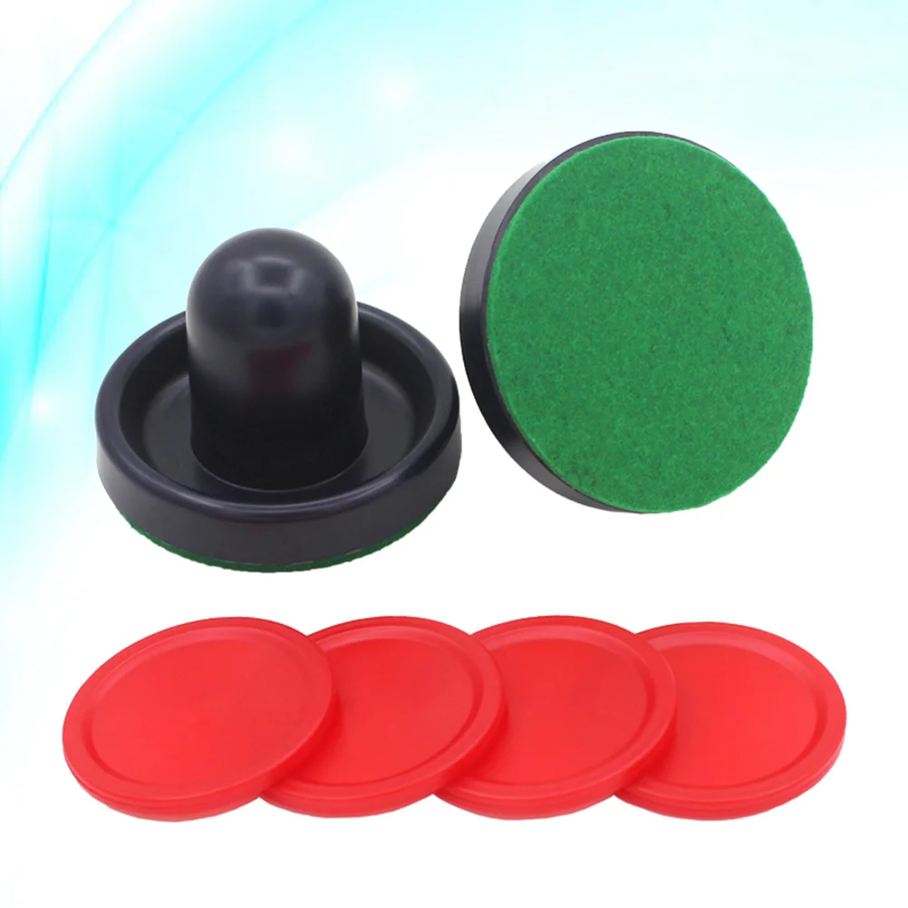 

76MM Air Hockey Pushers Pucks Replacement for Game Tables Goalies Header Kit Air Hockey Equipment Accessories (Dark Blue)