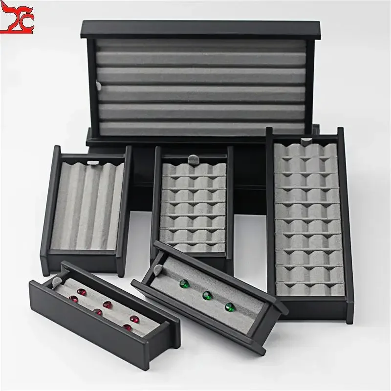 보석 진열 상자 케이스, 느슨한 다이아몬드 보관 도구, 동전 항아리 쇼 트레이, 보석 냄비, 보석 정리함 홀더 컨테이너, 도매