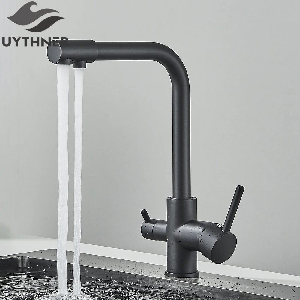 מים ברז מטבח מסנן מים ברז מים לשתייה מים rotatable כוללים טאפס למטבח