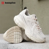 Baasploa femmes chaussures de sport en plein air léger respirant Jogging baskets femme décontracté maille anti-dérapant à lacets chaussures de course 2