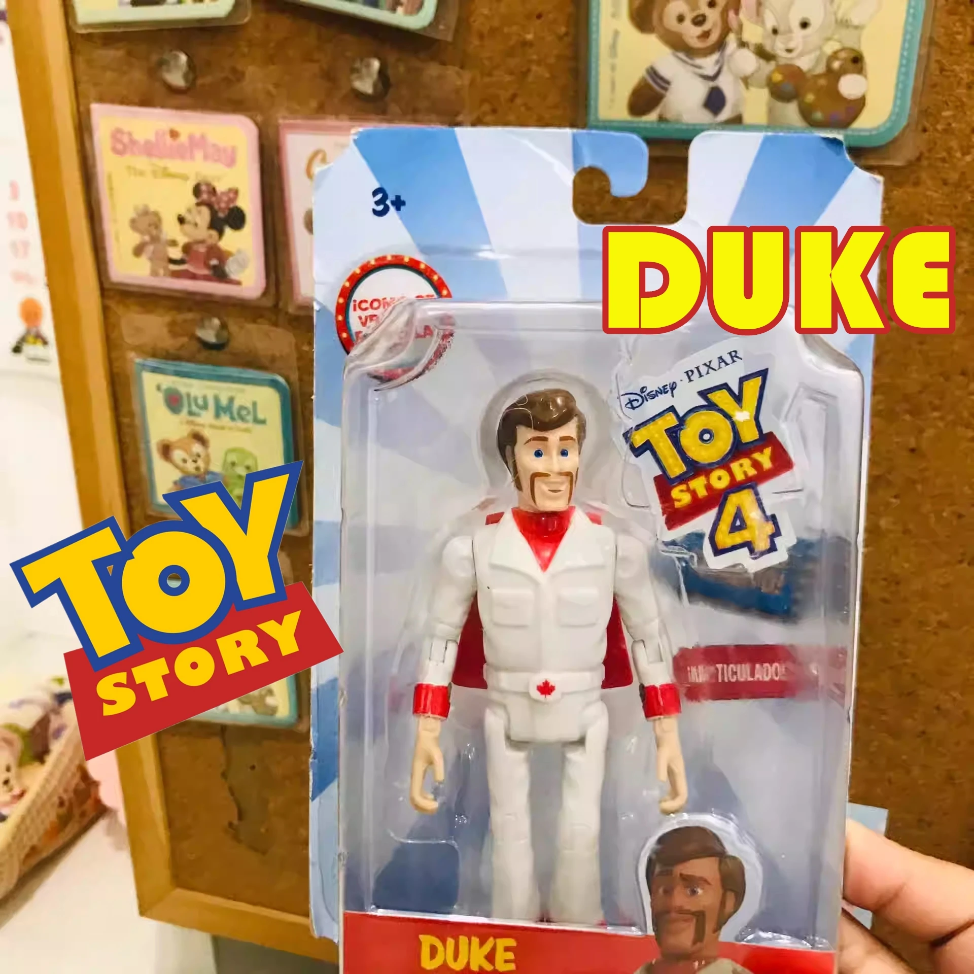 7Cm Disney Toy Story Duke Caboom Jessie Woody Buzz Lightyear Forky Bo Peep Action Figure Anime Figurine Doll Gift For Children