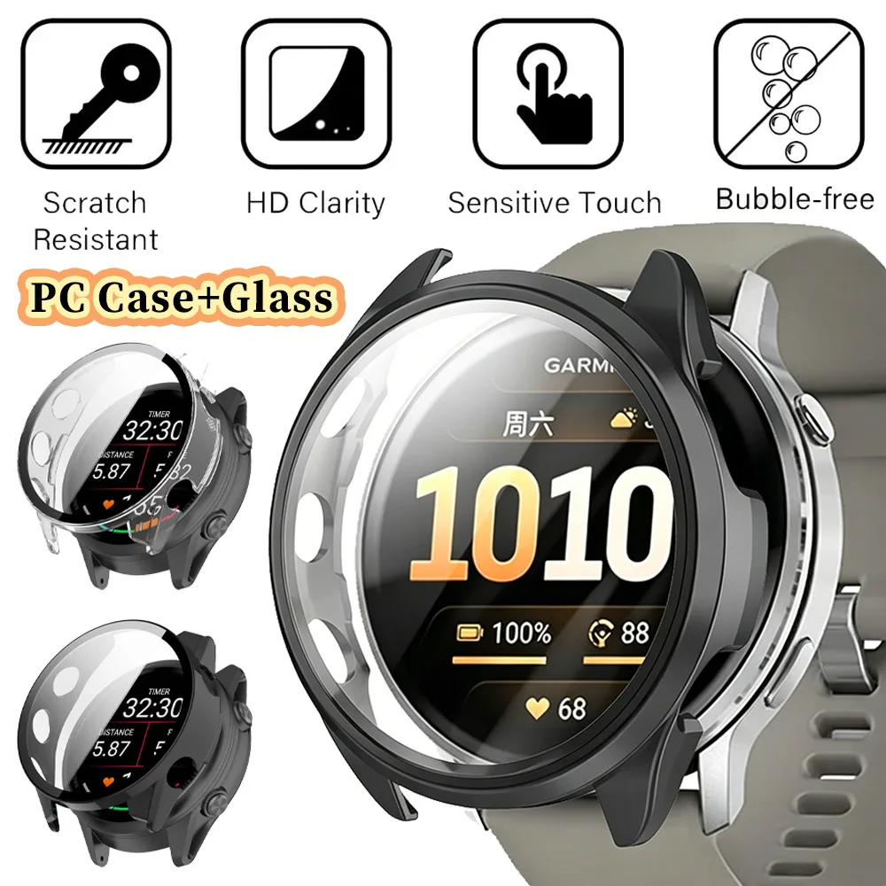 Enhanced Tempered Glass PC Case - Anti-Fall Protective Shell