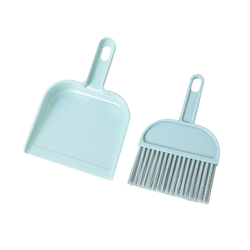 Home Mini Cleaning Brush Small Broom Dustpans Set Desktop Sweeper Garbage Cleaning Shovel Table Household Tools desktop broom set