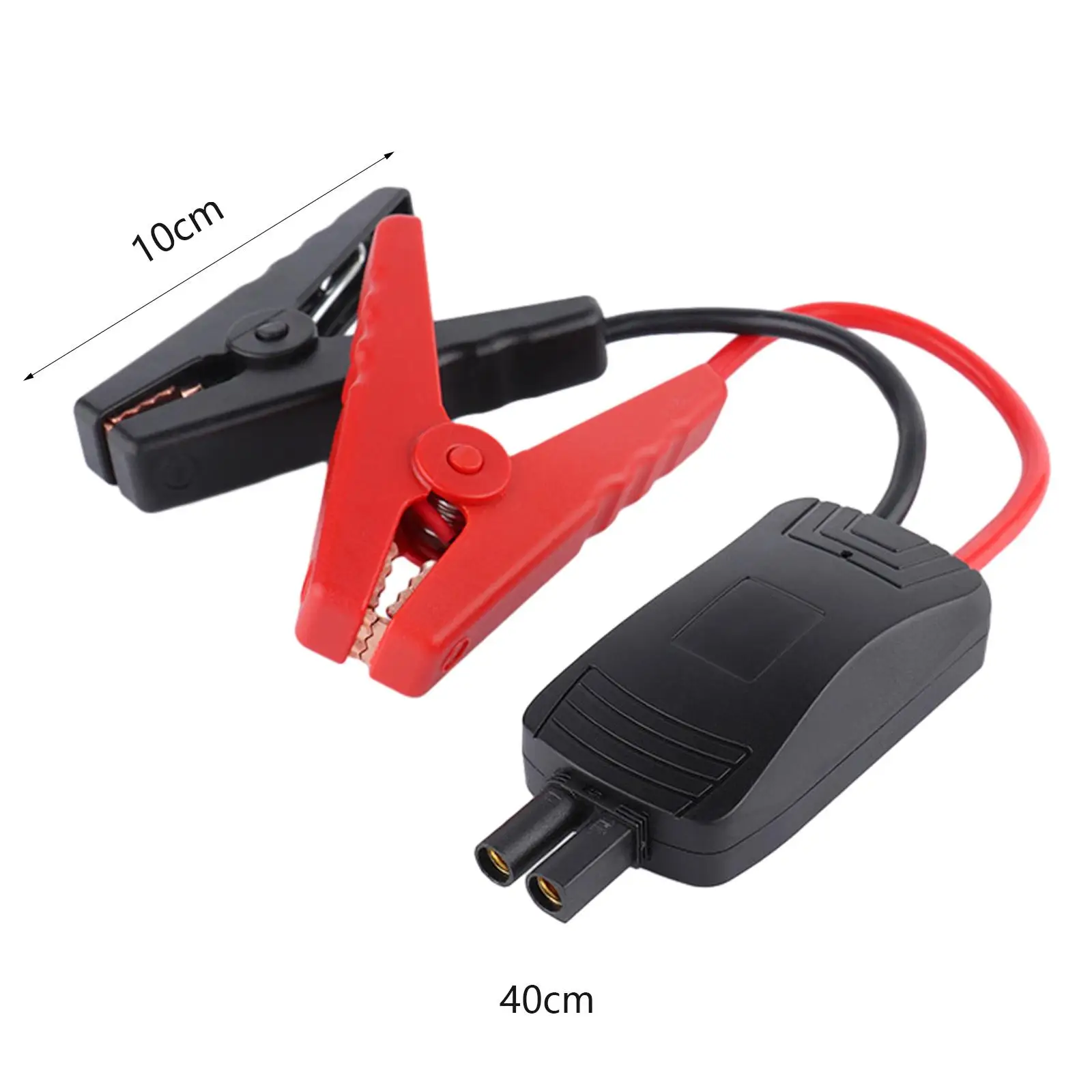 Generic Jump Starter Cable with Battery Clamps Replacement Automotive Booster Clamp Cables 12V Car Battery Clamps for Truck