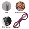 1PCS Mini Household Small Scissors Portable Folding Storage Scissors Sharp Stainless Steel Blades Sewing Fishline Scissor Tool 3