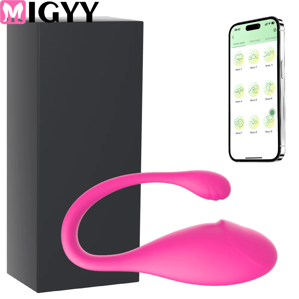 APP Fernbedienung Tragen Vibro-ei Drahtlose Bluetooth G-punkt Dildo Vibrator für Frauen Weibliche Höschen Sex Spielzeug für Erwachsene 1