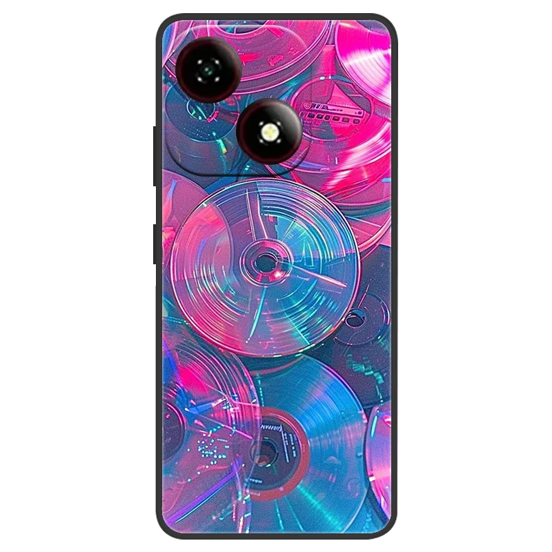 Cartoon Silicone Soft Phone Case with TPU Bumper