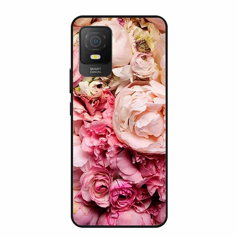 Cool Animal Black Silicone Soft Back Cover Case – Lion, Wolf, Tiger, Cat Design
