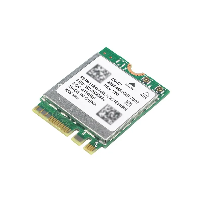 Orange Pi 5 PCIe Wi-Fi6, BT5.0 Module, Support BLE, Wi-Fi, 2T2R 802.11  ax/ac/a/b/g/n Only Compatible with OPi 5 Singble Board Computers