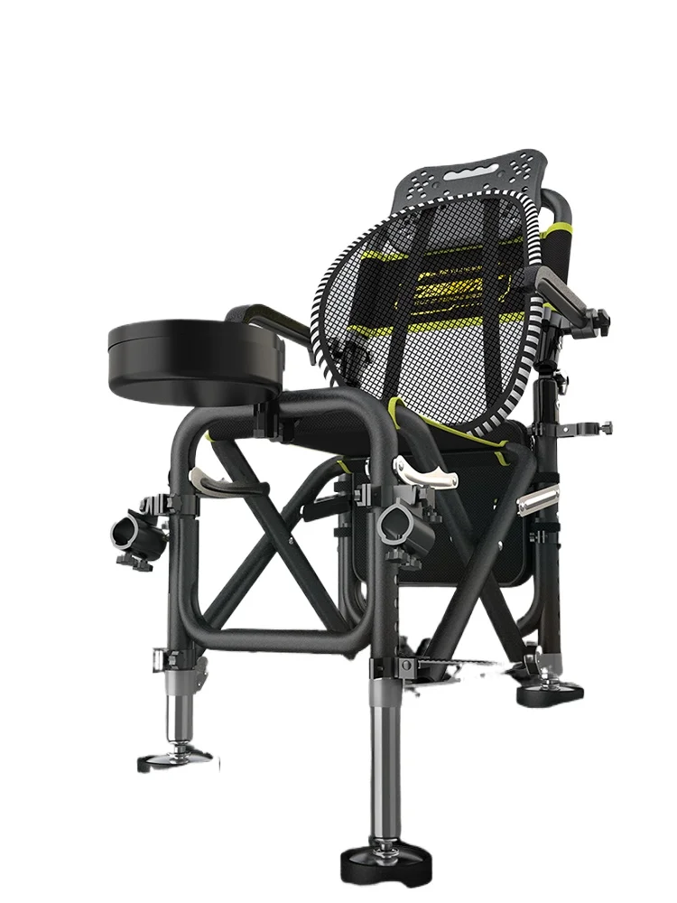 

The portable multifunctional folding fishing chair more terrain of portable wild small seats