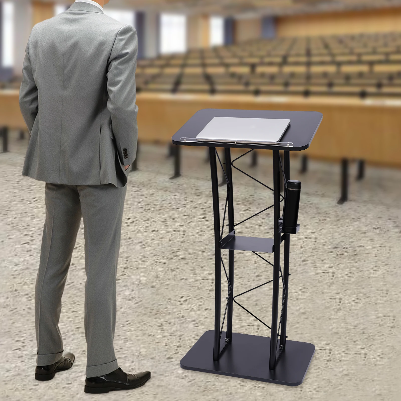 Curved Podium Suitable for Schools Conference Rooms Stages Churches Classrooms and Various Other Places Indoor Furniture 3