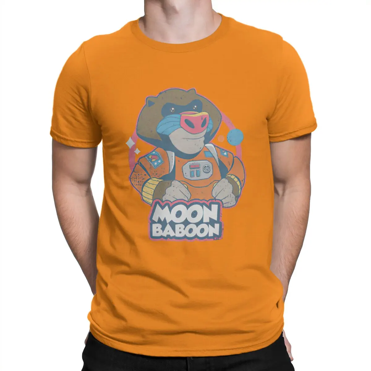 thumbnail image 1 of Camiseta de "It Takes Two", la más nueva para hombre, camiseta de cuello redondo con diseño de babuino lunar, ropa de regalo distintiva, ropa urbana., 1 of 7