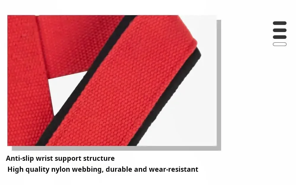 Description Picture 6 of itemPadded Figure 8 Straps Deadlift Weight Lifting Wrist Straps Power Lifters Workout Pull-ups Horizontal Bar Gym Fitness