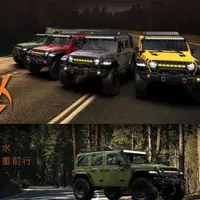 Leylalo Croboll MK07 Remote Control electric 1/7 large off-road climbing vehicle differential lock break transmission dual speed 2