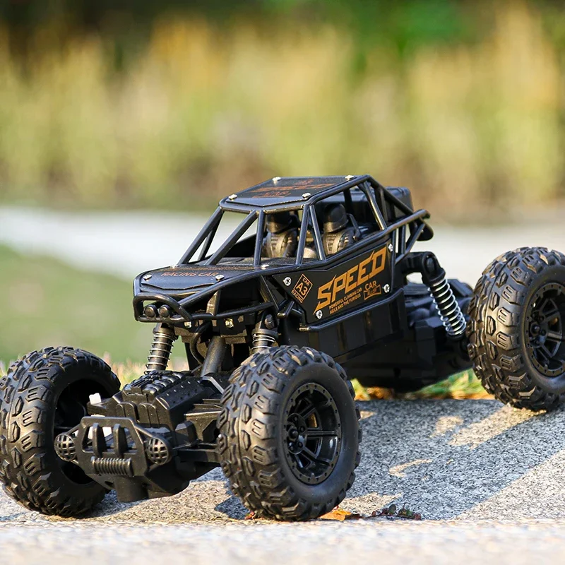 Alloy climbing mountain monster 4WD remote control car toy model 1:16 off-road vehicle rock climbing car remote control for chil 2