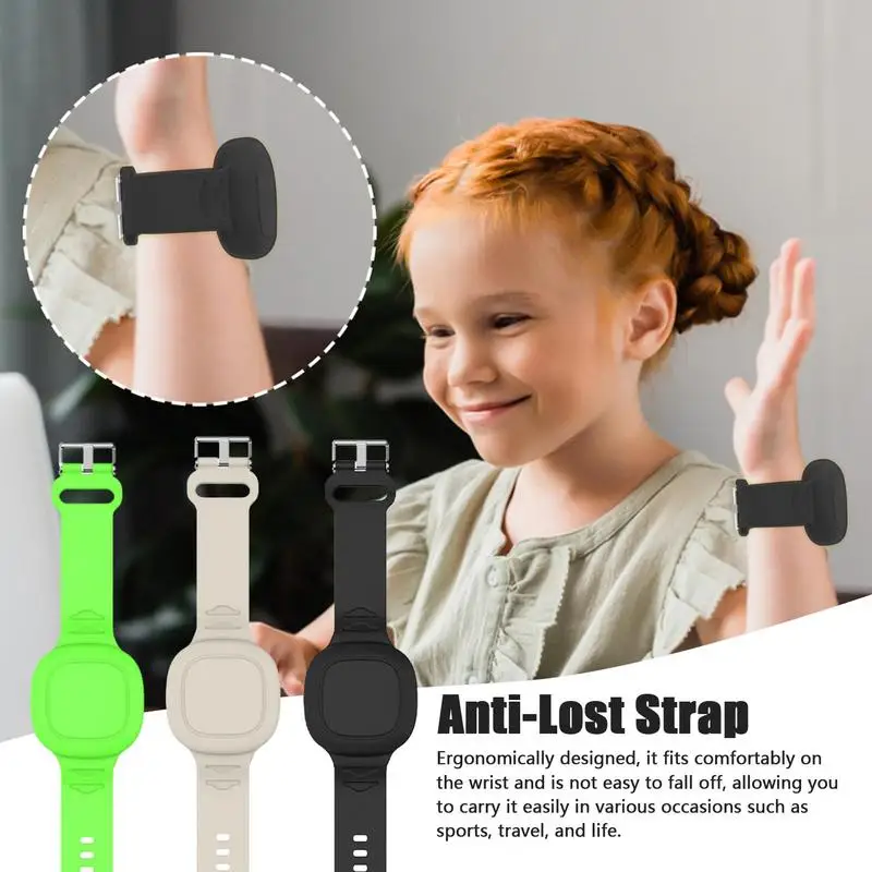 Samsunggalaxy Smarttag Custodia In Silicone Air Tag Strap Kids Trackr Cinturino Anti-Perso Per Samsung Smart Tag Locator Device Watch Strap